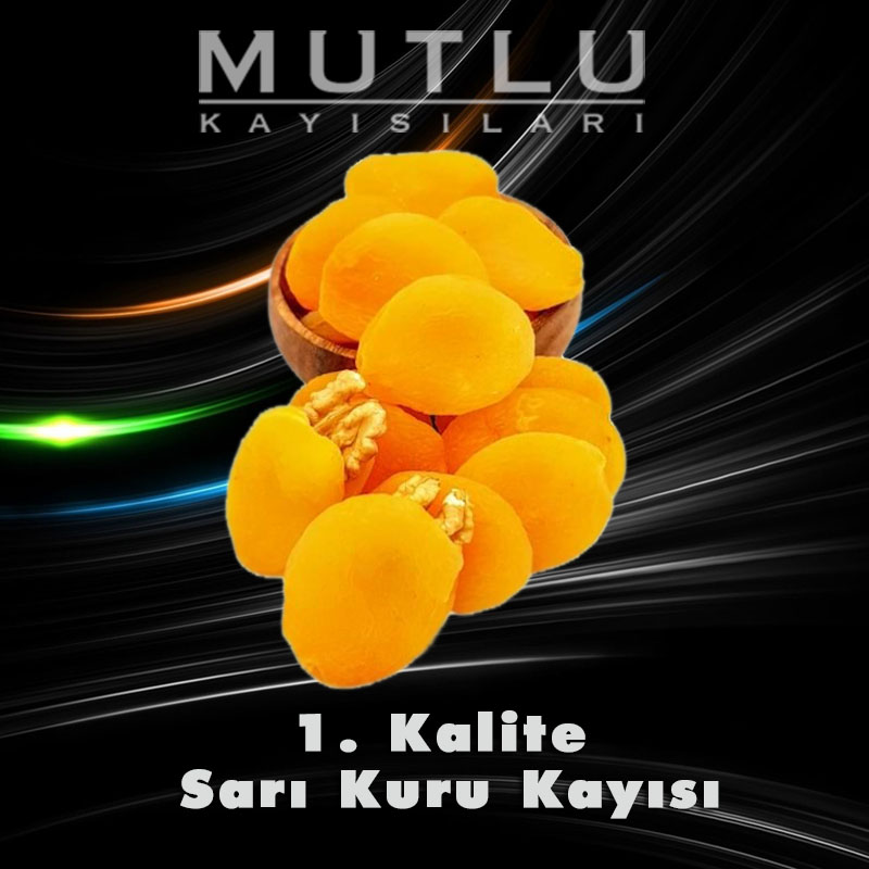 1. Kalite Sarı Kuru Kayısı 1. Kalite Sarı Kuru Kayısı