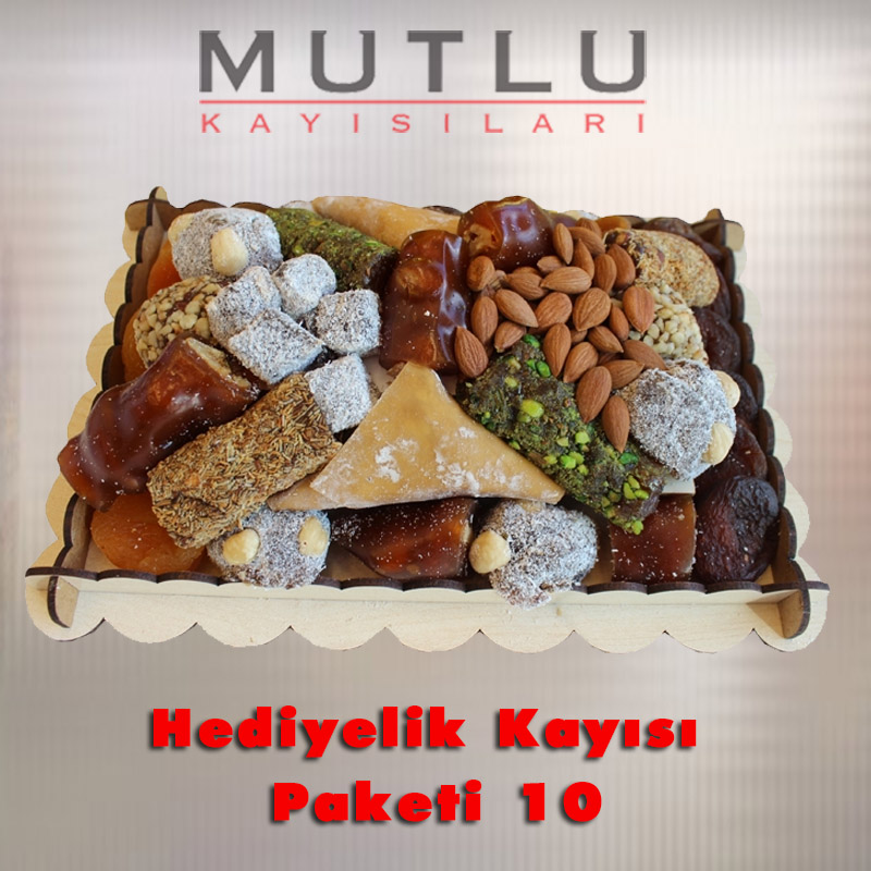 Hediyelik Kayısı Paketi 10 Hediyelik Kayısı Paketi 10
