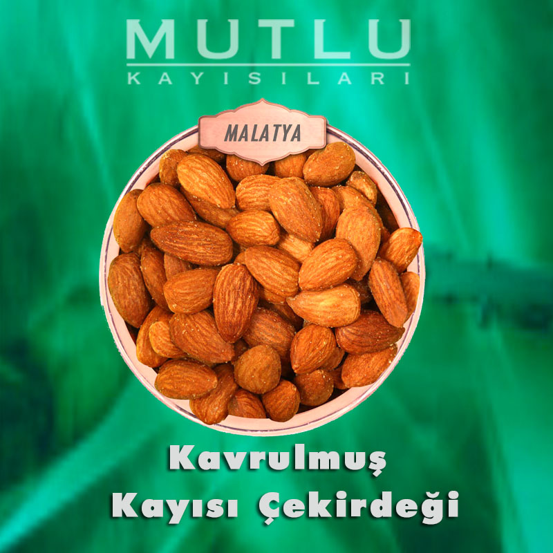 Kavrulmuş Kayısı Çekirdeği